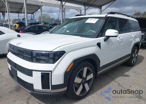 2024 Hyundai Santa Fe Limited from USA, damaged, VIN 5NMP44GL9RH040004